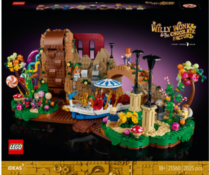 Klocki LEGO® LEGO Ideas 21360 Willy Wonka i fabryka czekolady